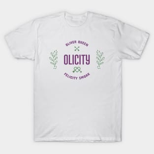 Olicity - Oliver Queen + Felicity Smoak T-Shirt